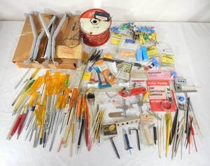 Large Lot of Electronics Tools, Parts, Components and Promotional Items