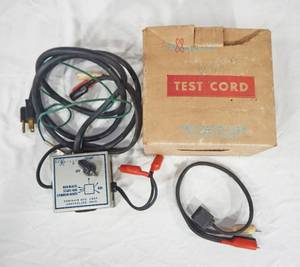 Vintage Robinair Hermetic Compressor Test Cord