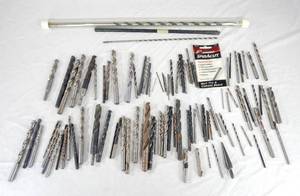 Large Lot of 150 Assorted Drill Bits