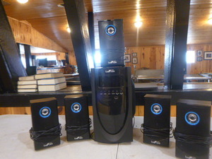 lot 56 image: BeFree Surround Sound Home Stereo