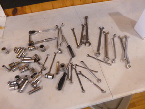 lot 12 image: Socket Set and Wrenches
