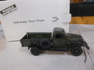 lot 44 image: Danbury Mint 1940 Dodge Power Wagon Die-Cast Truck