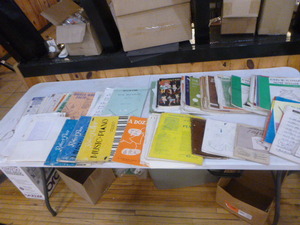 lot 110 image: Box of Music Books