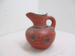 Native American pottery pitcher