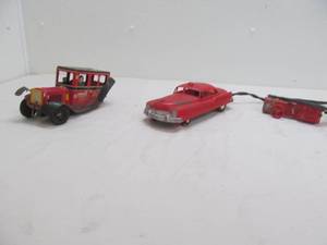 Pressed metal toys, remote control fire