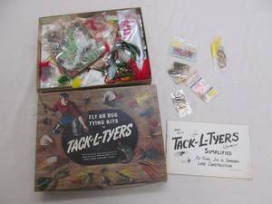 Vintage fly tackle kit