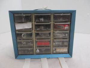 Metal organizer cabinet