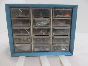 Metal organizer cabinet