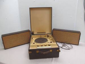 Vintage record player