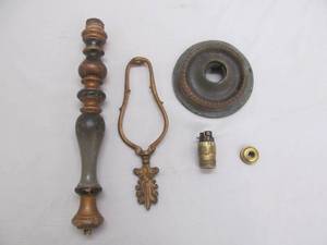 Antique lamp part