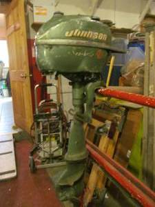 Johnson boat motor