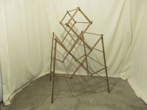Vintage indoor dryer rack
