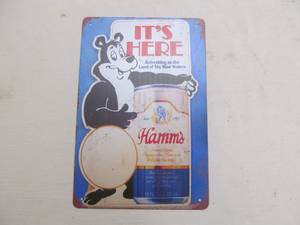 Hamms beer sign