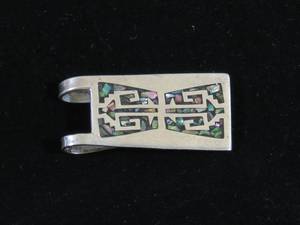 lot 5 image: Handmade Sterling Silver Money Clip