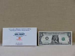 lot 110 image: Angel Dollar Bill