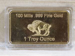 lot 119 image: Gold Bar - Unverified