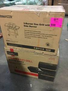Lot of assorted Grills open boxes not inspected review pictures