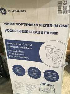 GE 31,100-Grain Water Softener and Filter in One Retails $799 not used see pictures