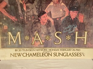 lot 138 image: MASH Poster