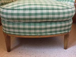 lot 199 image: Vintage High Back Chair