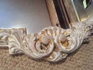 lot 206 image: Vintage Ornate Wall Mirror