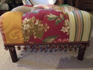 lot 209 image: Padded Hassock