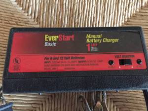 lot 234 image: EverStart Manual Battery Charger