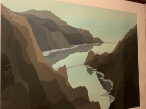 lot 94 image: Framed Print by Robert Wilson