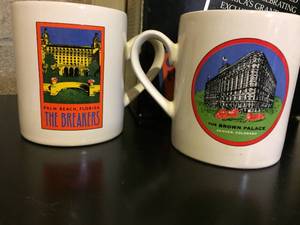 lot 244 image: Aramis Coffee Mug Set
