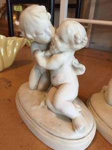 lot 294 image: Two Garden Cherubs