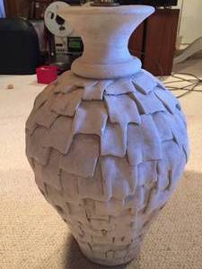 lot 247 image: Aztec Look Table Lamp