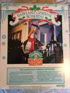lot 256 image: Holiday Cabbage Patch Doll From 1992