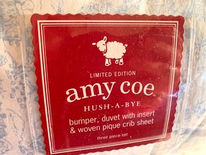 lot 123 image: New Crib Set by Amy Coe