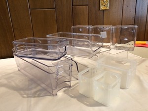 lot 31 image: Various Lucite Storage Containers
