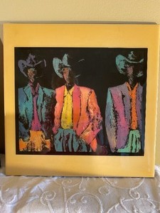 lot 10 image: Five Pieces of Art Work