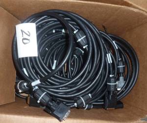 15 New DVI computer display cables,...