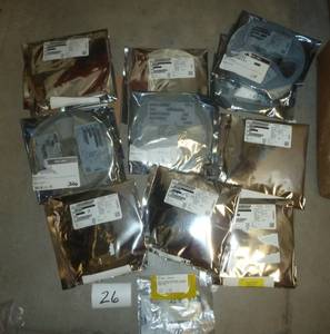 group of capacitors, diodes, contro...