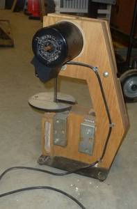 Homemade belt sander, tested, works...
