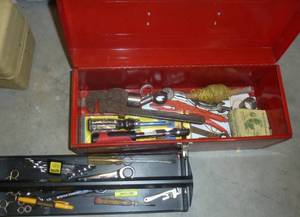 tool box with tools...