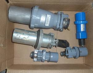Russellstoll connectors, all male...