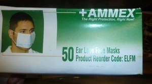5 boxes of 50 face masks ...