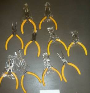 10 new small Needle Nose pliers...