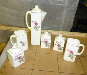 Vintage pico coffee tea set, unusua...