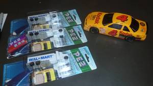 3 collectible Walmart truck pez dis...
