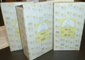 4 new Precious moments ornament han...