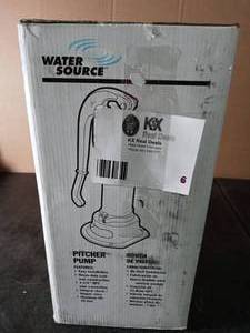 Pitcher Pump by Water Source- open box not used