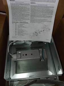 50 CFM Ceiling Bathroom Exhaust Fan with Light by Broan-NuTone- open box not used - set of 2