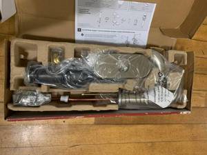 Ladera Single-Hole Single-Handle Bathroom Faucet in Spot Defense Brushed Nickel by Pfister- open box never used