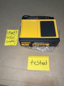 Dewalt DEWALT 30 Amp Automotive 12-Volt Bench Battery Charger see pics