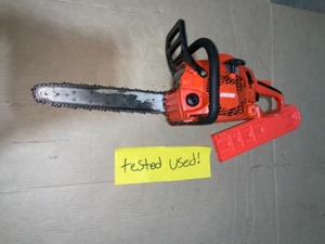 Echo 14 in. 30.5 cc gas 2-stroke cycle chainsaw used but tested see pics